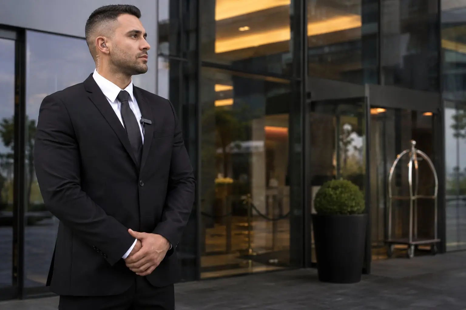 Close protection and executive security officer